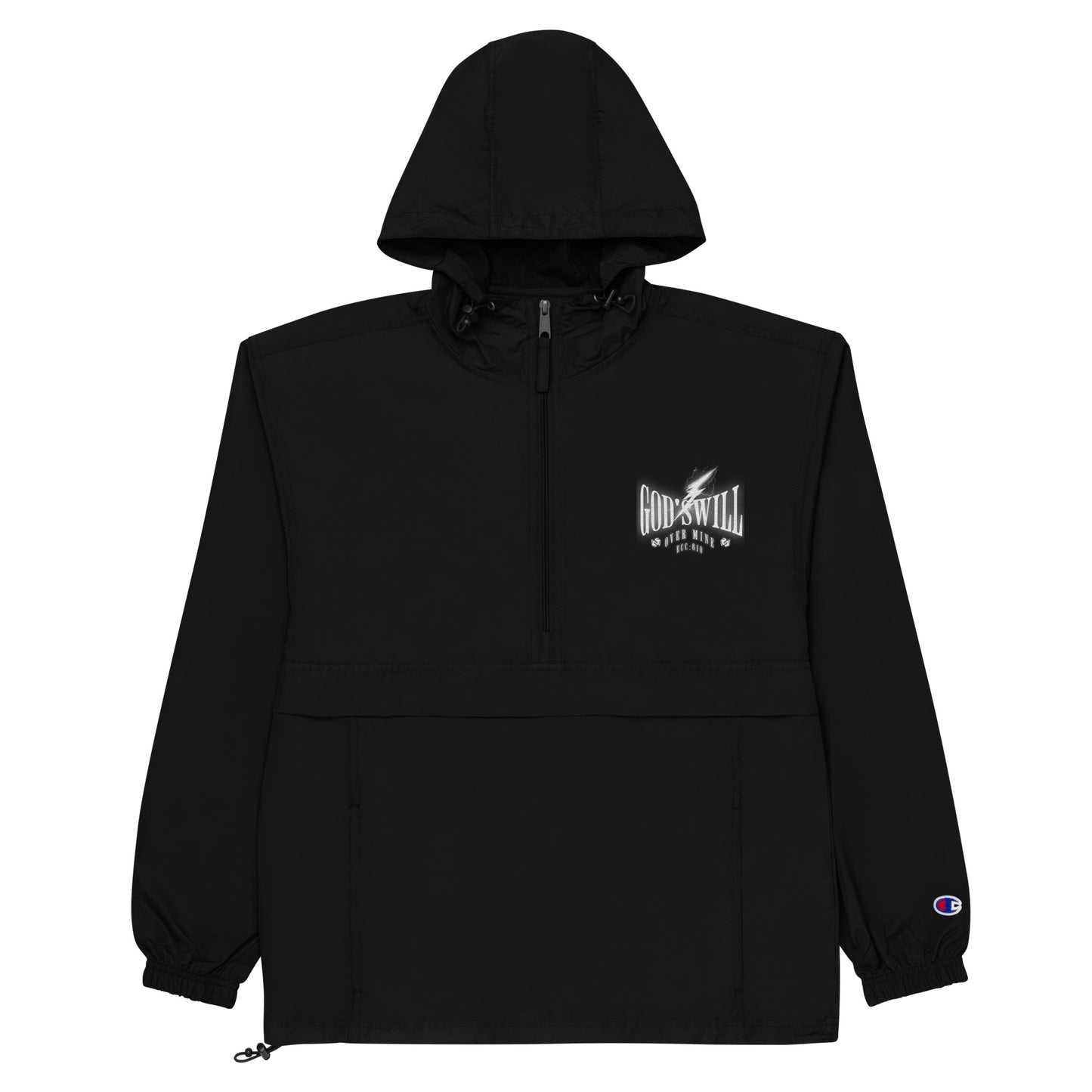 Embroidered Champion Packable Jacket