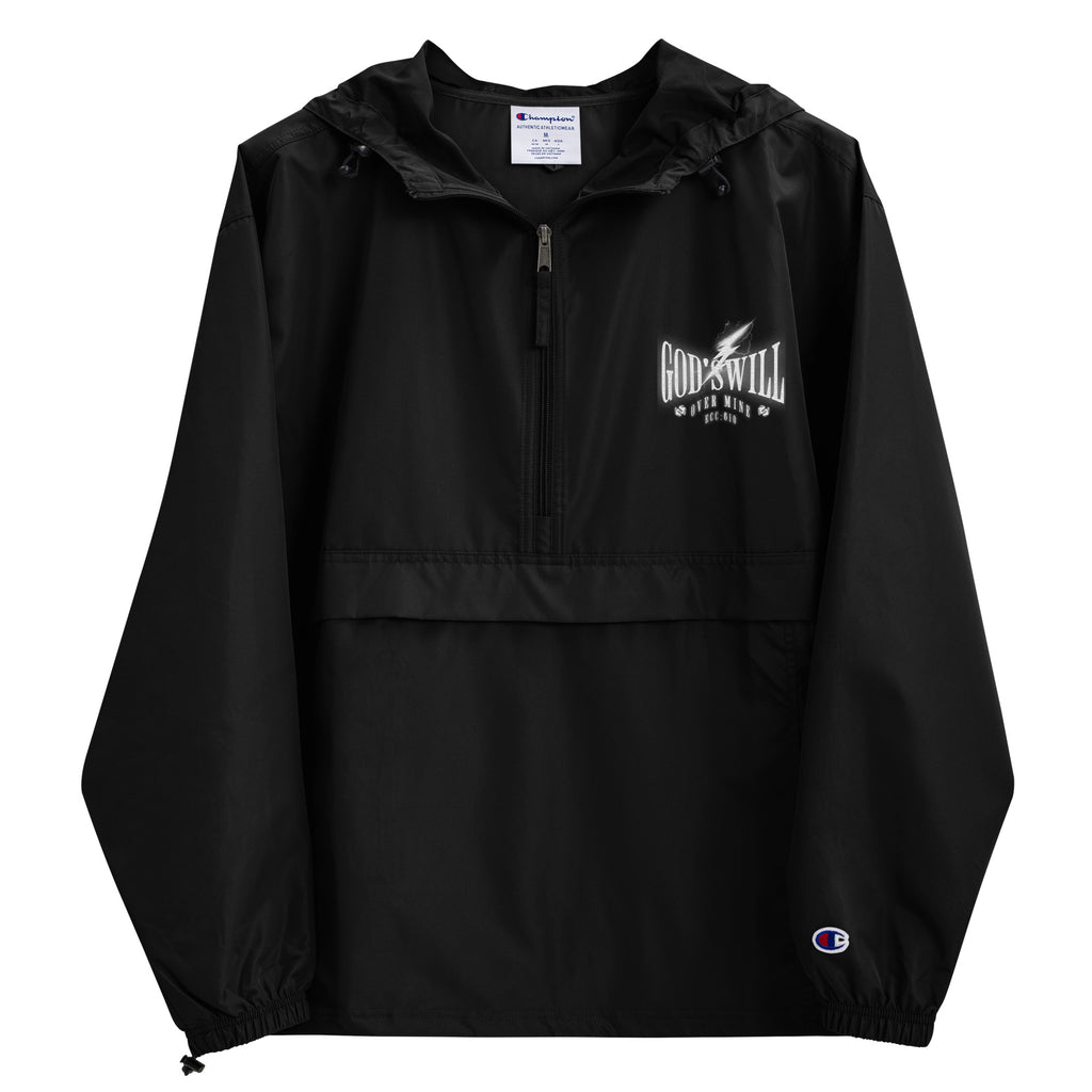 Embroidered Champion Packable Jacket