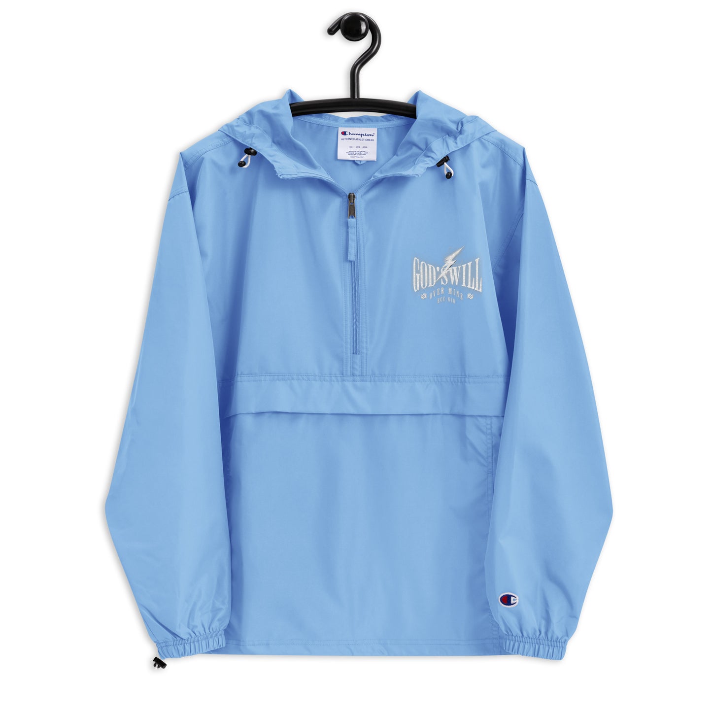 Embroidered Champion Packable Jacket