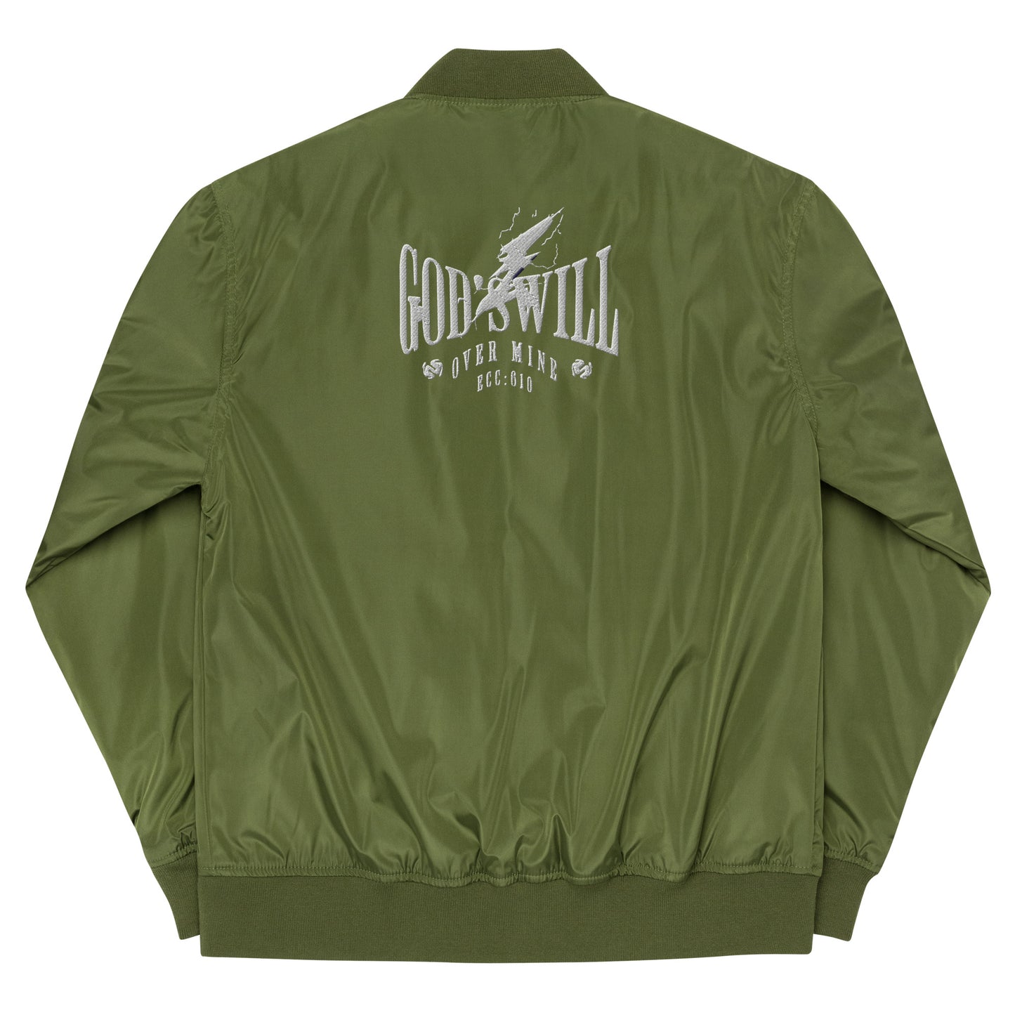 Premium recycled bomber jacket