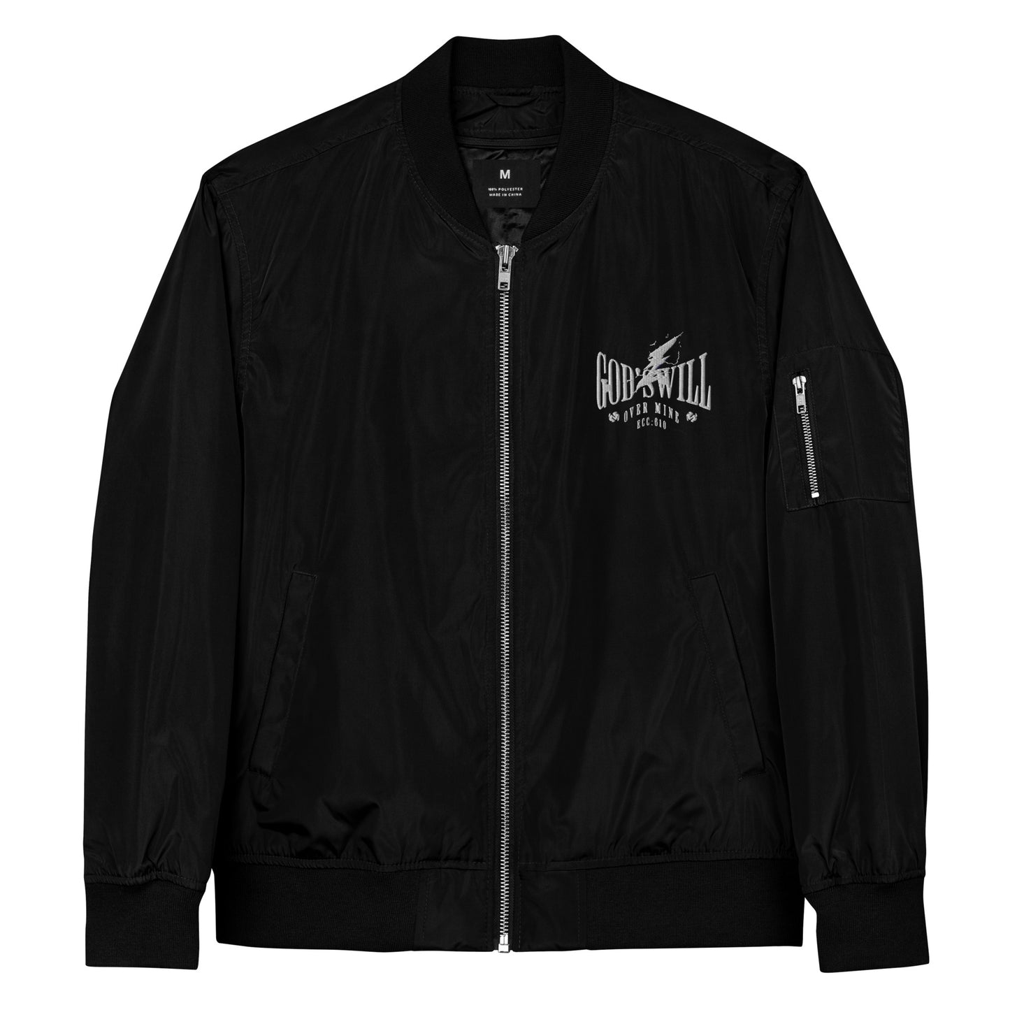 Premium recycled bomber jacket